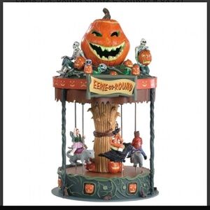 Lemax spooky town Eerie-Go-Round